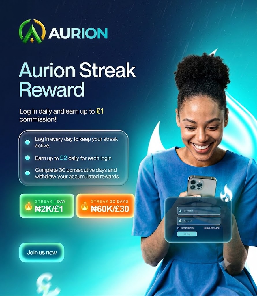 Aurion streak reward